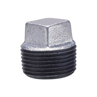1/4 SQ HD PLUG GALV