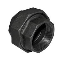 1/4 PIPE UNION BLK