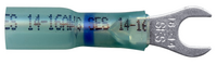 16-14GA #8 FORK SOLDER CRIMP & SEAL TERMINAL