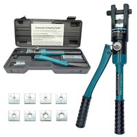 PORTABLE HYDRAULIC CRIMPING TOOL RANGE 8 - 4/0 AWG WITH 9 PAIRS CRIMING DIES