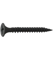 6X1-5/8 PHIL FINE DRYWALL SCREW BLK DRILL POINT