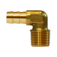 5/8 BARB X 1/2 MP 90 DEGREE ELBOW