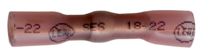 22-18GA. BUTT CONN. SOLDER CRIMP AND SEAL