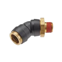 A.B. COMPOSITE DOT AND BRASS PUCH TO CONNECT FITTING